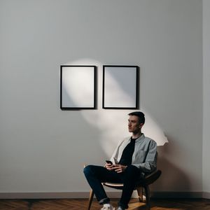 Fairy-tale team portrait in wooden frame